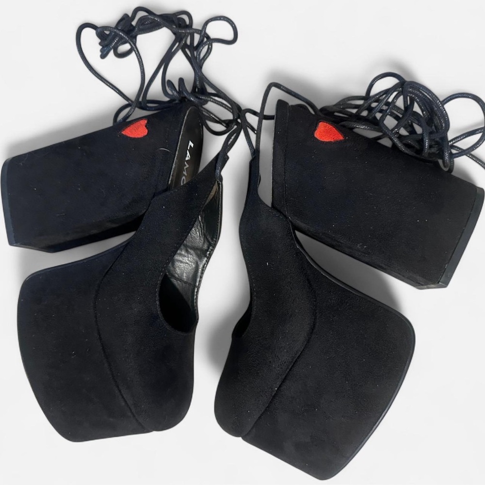 Lamoda Tainted Love Platform Heels - Picture 5 of 8